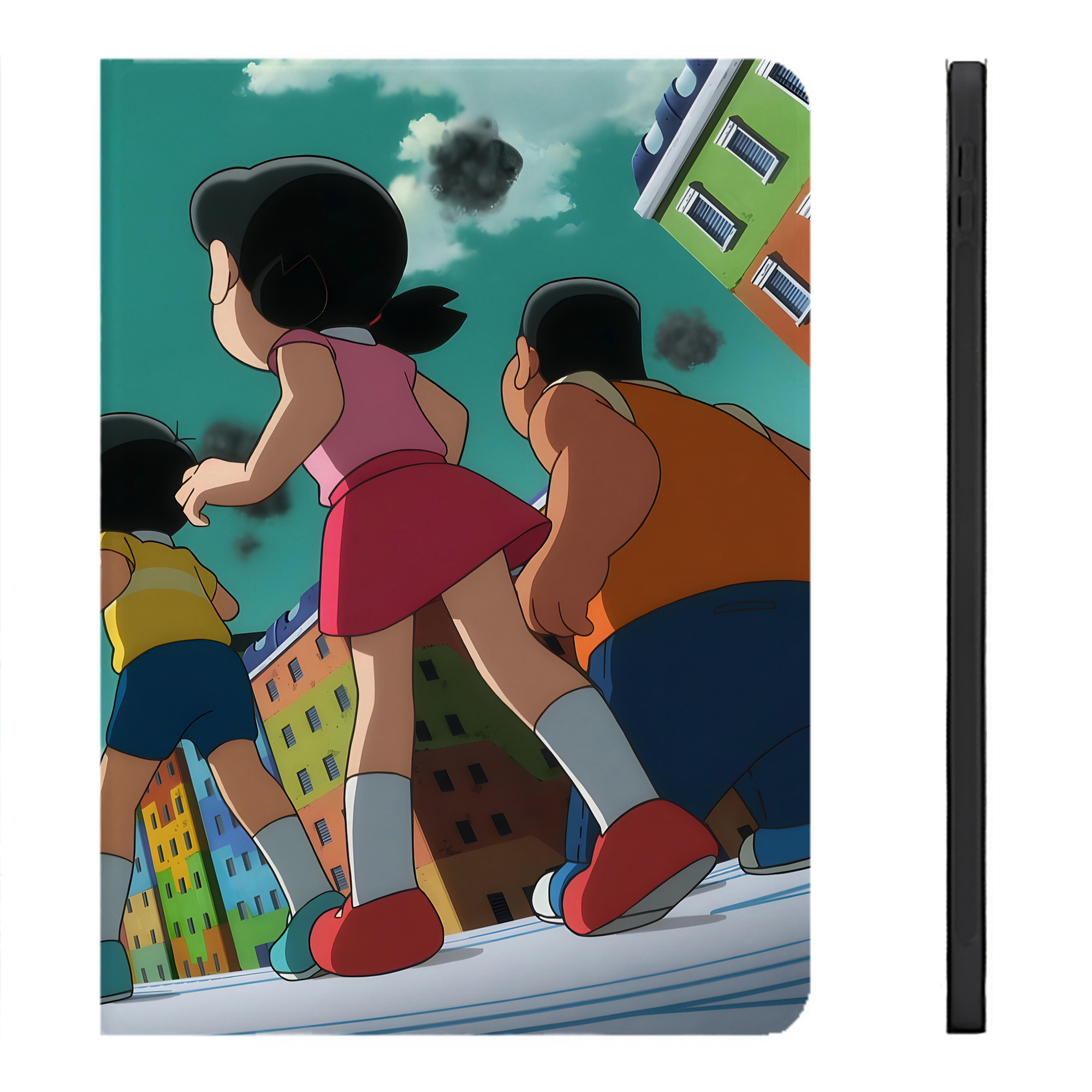 （画像用） ドラえもん Doraemon IPadケース ペンホルダー付き ブックスタイルデザイン